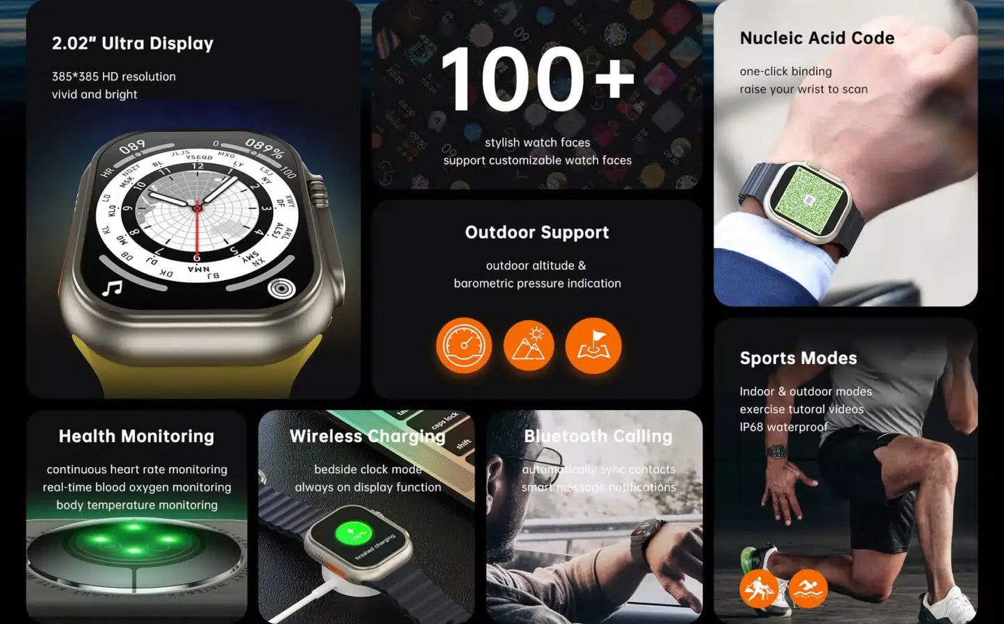 SMART WATCH ULTRA 8+1