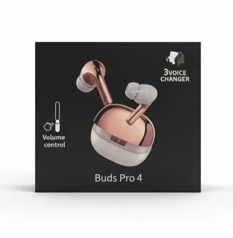 Buds Pro 4 – Three Voice Change Wireless Earbuds